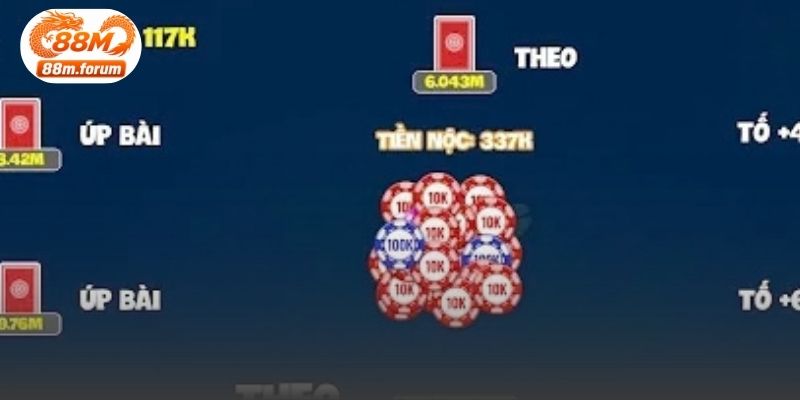 Ba quân bài tạo thành những bộ khác nhau trong liêng