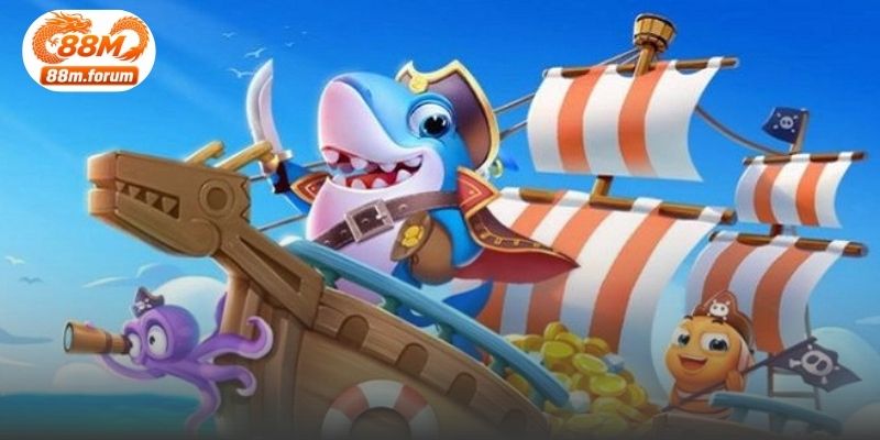 Giao diện đại dương và hệ thống sinh vật đa dạng trong game bắn cá