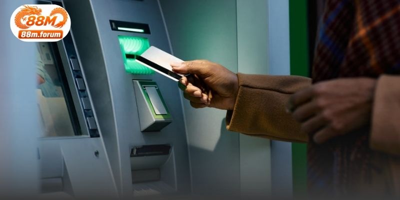 Quy trình rút tiền được thực hiện theo từng bước cụ thể